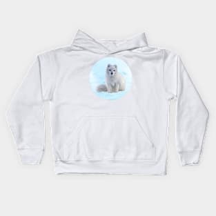 Save Arctic Fox Kids Hoodie